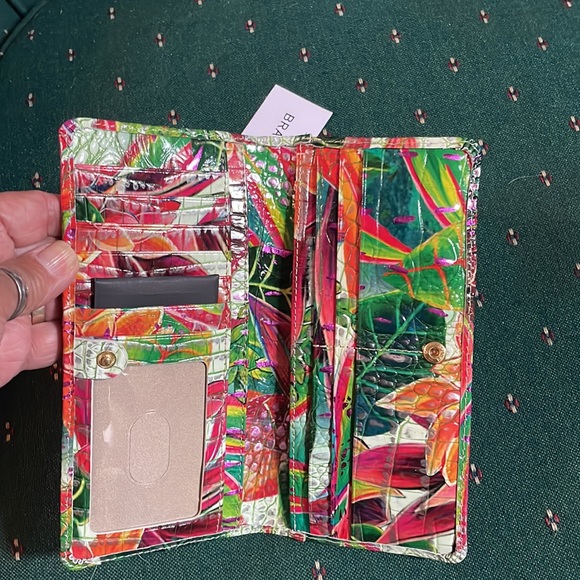 Brahmin Shayna Utopia Print Crossbody Bag & Ady Wallet NWT SELLING AS A SET - Picture 13 of 14